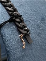 Bracelet Mano-J. in Titanium Diamante Black 1.87 Ct GR6BRALTBSN - GR6BRALTBSN